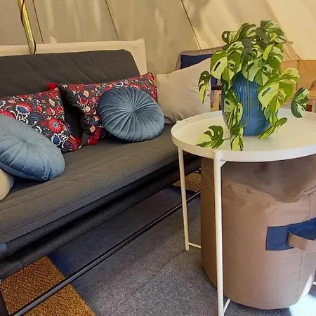 Bell-tenten Quinta Pomar Do Pontido ラグジュアリーテント カベセイラス・デ・バスト