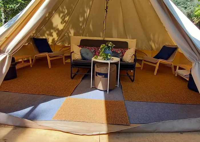 Bell-tenten Quinta Pomar Do Pontido Luxury tent Cabeceiras de Basto