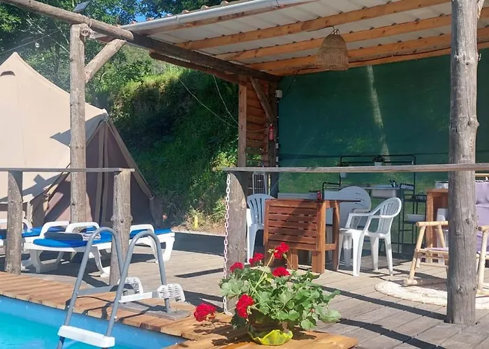 Bell-tenten Quinta Pomar Do Pontido Campismo de Luxo Cabeceiras de Basto